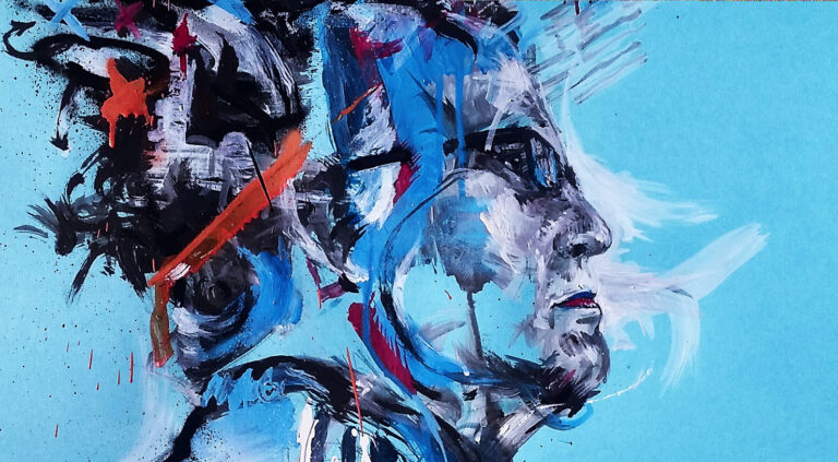 Abstract Art Messi